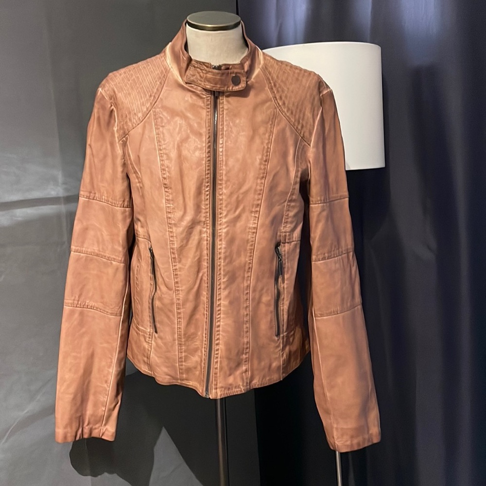 Max Jeans Faux leather jacket